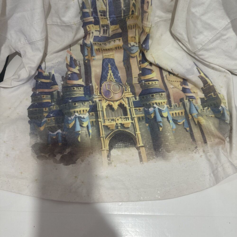 Walt Disney World 50 Years Spirit Jersey Graphic T-shirt Adult Large Long Sleeve - Picture 4 of 13